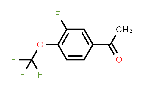 CAS No. 1174006-08-6, 3'-Fluoro-4'-(trifluoromethoxy)acetophenone