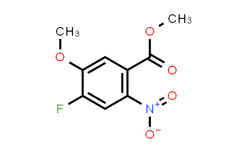 CAS No. 159768-50-0, methyl 4-fluoro-5-methoxy-2-nitrobenzoate
