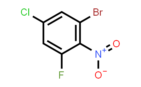 CAS No. 1642542-05-9, 1-Bromo-5-chloro-3-fluoro-2-nitrobenzene