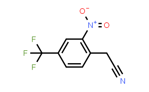 CAS No. 13544-06-4, 2-nitro-4-(trifluoromethyl)phenylacetonitrile