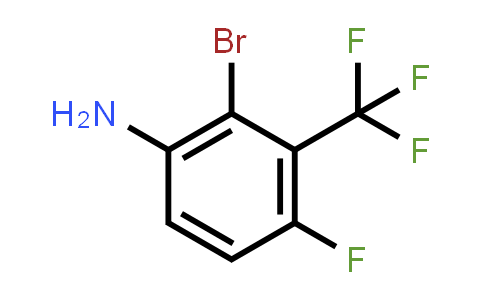 CAS No. 1805249-14-2, 2-bromo-4-fluoro-3-(trifluoromethyl)aniline