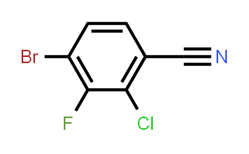 CAS No. 1427439-32-4, 4-Bromo-2-chloro-3-fluorobenzonitrile