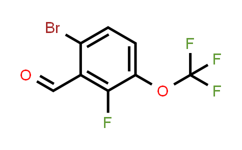 CAS No. 524674-70-2, 6-Bromo-2-fluoro-3-(trifluoromethoxy)benzaldehyde