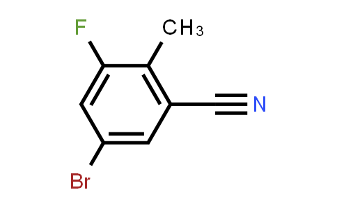 CAS No. 1807117-78-7, 5-Bromo-3-fluoro-2-methylbenzonitirle