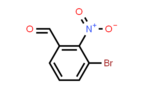 CAS No. 882772-99-8, 3-Bromo-2-nitrobenzaldehyde