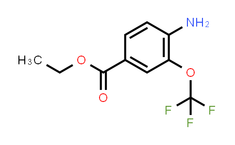 CAS No. 1260742-02-6, ethyl 4-amino-3-(trifluoromethoxy)benzoate