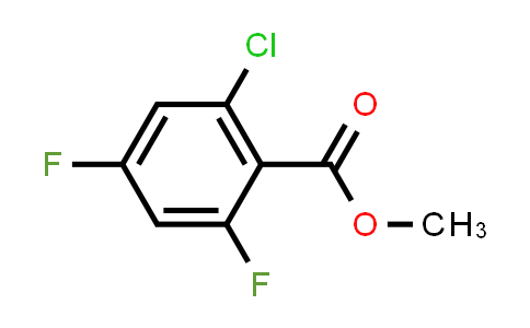 CAS No. 1261869-14-0, methyl 2-chloro-4,6-difluorobenzoate
