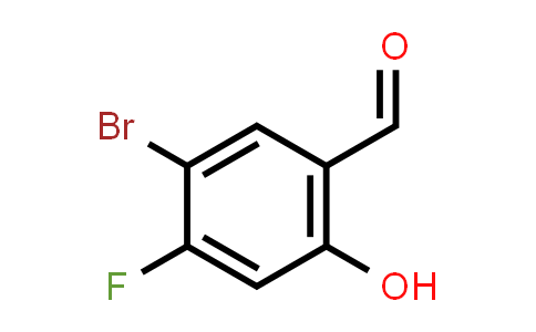 CAS No. 399-00-8, 5-Bromo-4-fluoro-2-hydroxybenzaldehyde