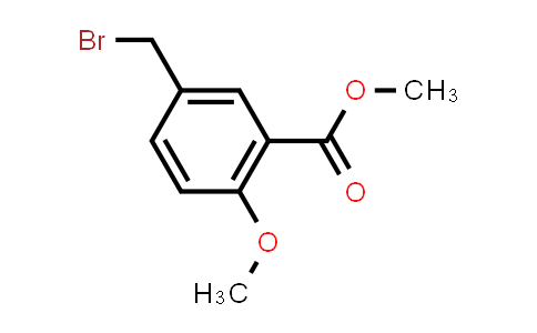 CAS No. 98165-65-2, methyl 5-bromomethyl -2-methoxybenzoate