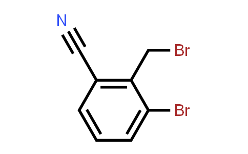 CAS No. 1233479-42-9, 2-cyano-6-bromobenzylbromide