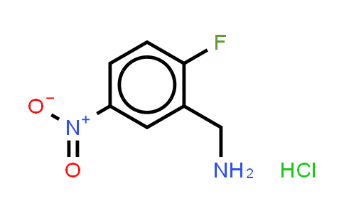 CAS No. 1214328-26-3, 2-fluoro-5-nitrobenzylamine.HCl