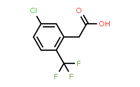 CAS No. 261763-25-1, [5-Chloro-2-(trifluoromethyl)phenyl]acetic acid