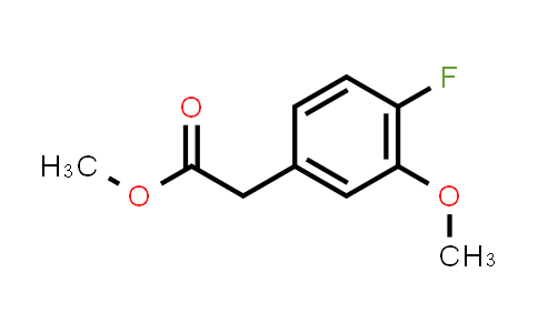CAS No. 1427397-59-8, Methyl 4-fluoro-3-methoxyphenylacetate