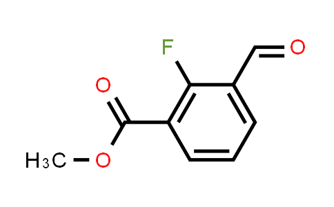 CAS No. 1262419-96-4, methyl 2-fluoro-3-formylbenzoate