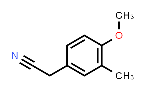CAS No. 75391-57-0, 4-Methoxy-3-methylphenylacetonitrile