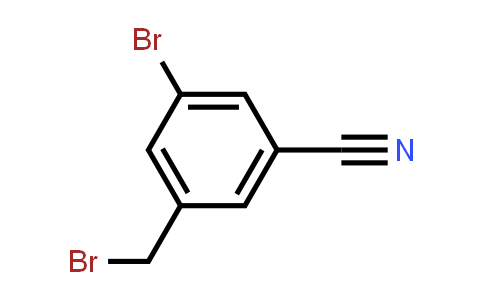 CAS No. 124289-24-3, 3-Bromo-5-cyanobenzyl bromide