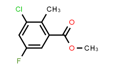 MC585034 | 1379341-19-1 | 3-氯-5-氟-2-甲基苯甲酸甲酯