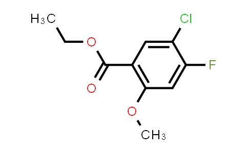 CAS No. 1823344-14-4, Ethyl 5-chloro-4-fluoro-2-methoxybenzoate