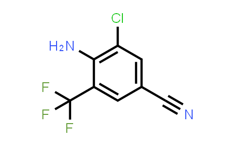 CAS No. 62584-25-2, 4-amino-3-chloro-5-(trifluoromethyl)benzonitrile