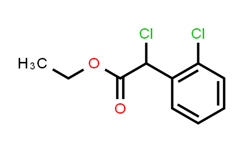 CAS No. 80173-43-9, ethyl α-chloro-2-chlorophenylacetate