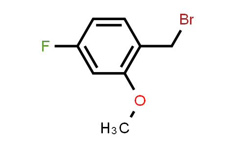 CAS No. 886498-51-7, 4-Fluoro-2-methoxybenzyl bromide