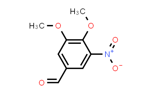 CAS No. 22027-96-9, 3,4-dimethoxy-5-nitrobenzaldehyde