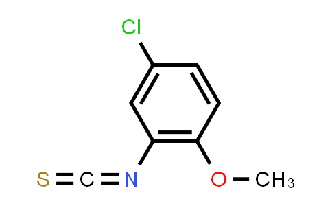 CAS No. 63429-99-2, 5-Chloro-2-methoxyphenyl isothiocyanate