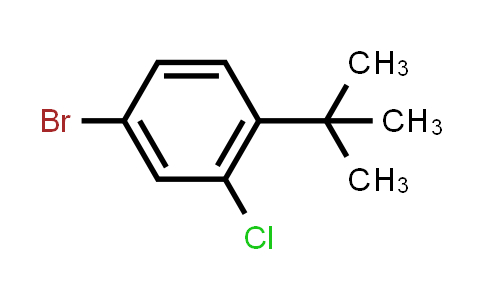 CAS No. 477720-72-2, Benzene, 4-bromo-2-chloro-1-(1,1-dimethylethyl)-