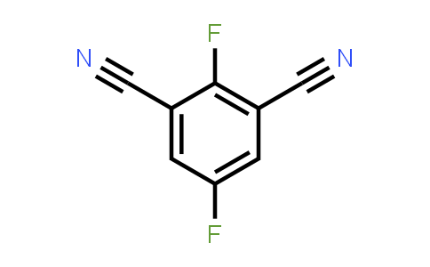CAS No. 122546-74-1, 2,5-Difluorobenzene-1,3-dicarbonitrile