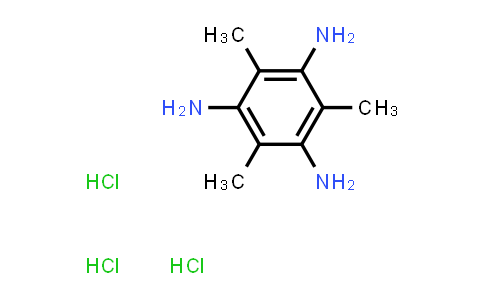 CAS No. 100306-38-5, 2,4,6-Trimethylbenzene-1,3,5-triamine trihydrochloride