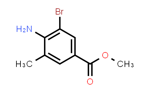 CAS No. 900019-52-5, Methyl 4-amino-3-bromo-5-methylbenzoate