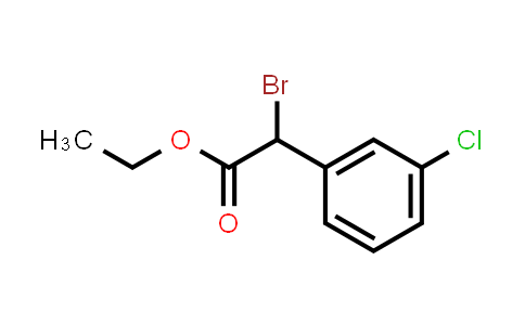 CAS No. 41024-33-3, ethyl bromo(3-chlorophenyl)acetate