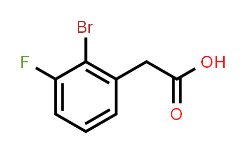 CAS No. 958454-33-6, 2-(2-bromo-3-fluoro-phenyl)acetic acid