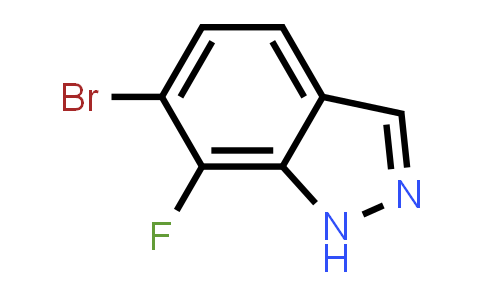 CAS No. 1427396-09-5, 6-bromo-7-fluoro-1H-indazole