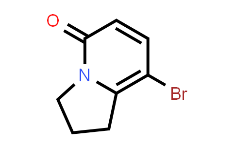 CAS No. 253195-80-1, 8-bromo-2,3-dihydro-1H-indolizin-5-one
