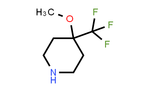 CAS No. 1333106-10-7, 4-methoxy-4-(trifluoromethyl)piperidine