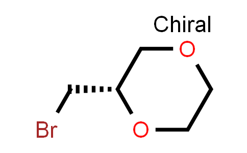 CAS No. 2287191-39-1, (2S)-2-(bromomethyl)-1,4-dioxane