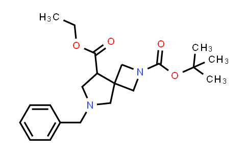 CAS No. 1823261-82-0, O2-tert-butyl O5-ethyl 7-benzyl-2,7-diazaspiro[3.4]octane-2,5-dicarboxylate