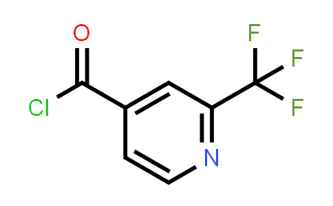 CAS No. 1019201-53-6, 2-(trifluoromethyl)pyridine-4-carbonyl chloride