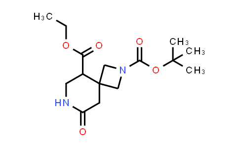 CAS No. 2225141-75-1, O2-tert-butyl O5-ethyl 8-oxo-2,7-diazaspiro[3.5]nonane-2,5-dicarboxylate