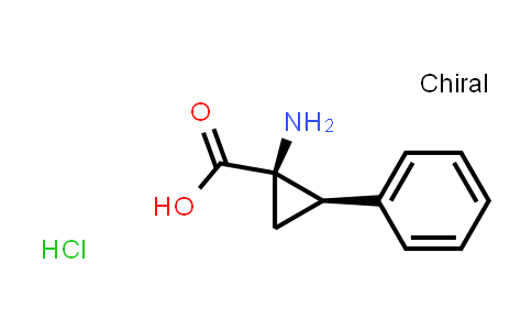 CAS No. 110716-95-5, (1R,2R)-1-amino-2-phenyl-cyclopropanecarboxylic acid hydrochloride