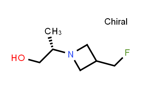 CAS No. 2306303-65-9, (2S)-2-[3-(fluoromethyl)azetidin-1-yl]propan-1-ol