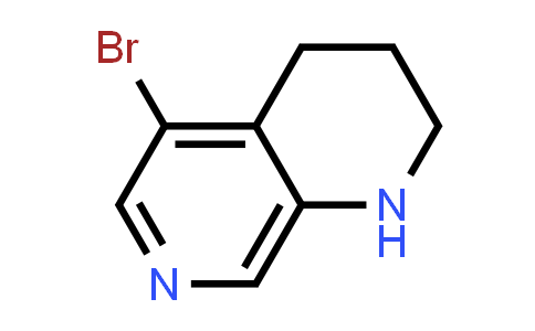 CAS No. 351457-97-1, 5-bromo-1,2,3,4-tetrahydro-1,7-naphthyridine