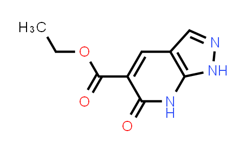 CAS No. 2106705-88-6, ethyl 6-oxo-1,7-dihydropyrazolo[3,4-b]pyridine-5-carboxylate