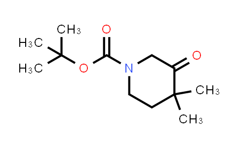 CAS No. 1448963-01-6, tert-butyl 4,4-dimethyl-3-oxo-piperidine-1-carboxylate