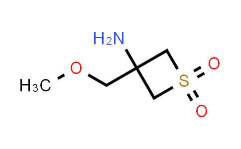 CAS No. 1780802-79-0, 3-(methoxymethyl)-1,1-dioxo-thietan-3-amine