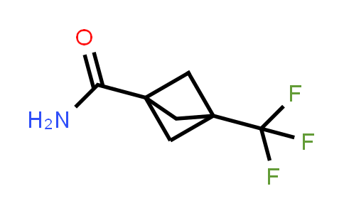 CAS No. 1877049-55-2, 3-(trifluoromethyl)bicyclo[1.1.1]pentane-1-carboxamide