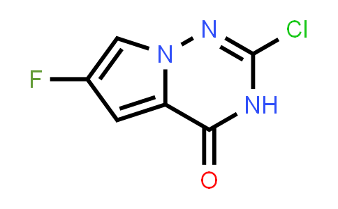 CAS No. 2306269-84-9, 2-chloro-6-fluoro-3H-pyrrolo[2,1-f][1,2,4]triazin-4-one