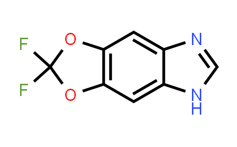 CAS No. 188028-35-5, 2,2-difluoro-5H-[1,3]dioxolo[4,5-f]benzimidazole