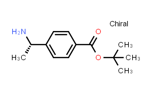 CAS No. 847729-02-6, tert-butyl 4-[(1S)-1-aminoethyl]benzoate